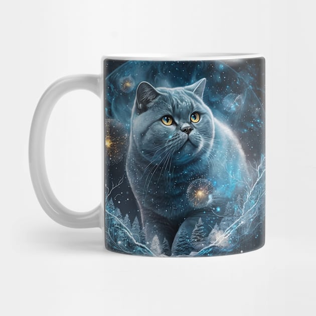 British Shorthair Blue Magic Theme by Enchanted Reverie